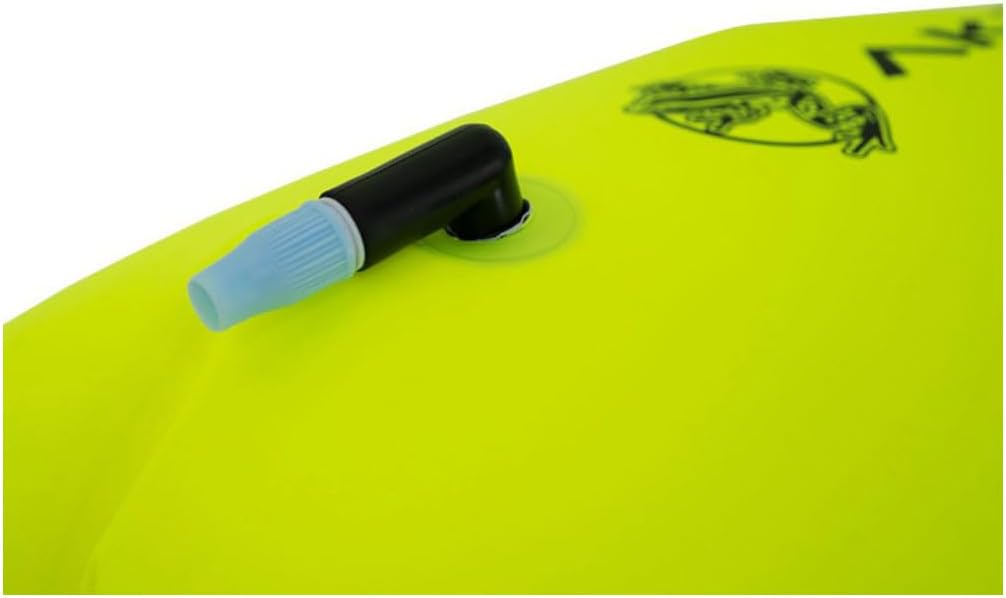 AKONA Snorkel and Swim Buoy to keep your valuables with you while in the water (Neon Yellow)
