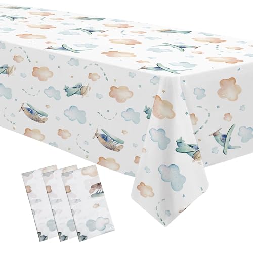 HIPVVILD Airplane Party Decorations Tableware Set