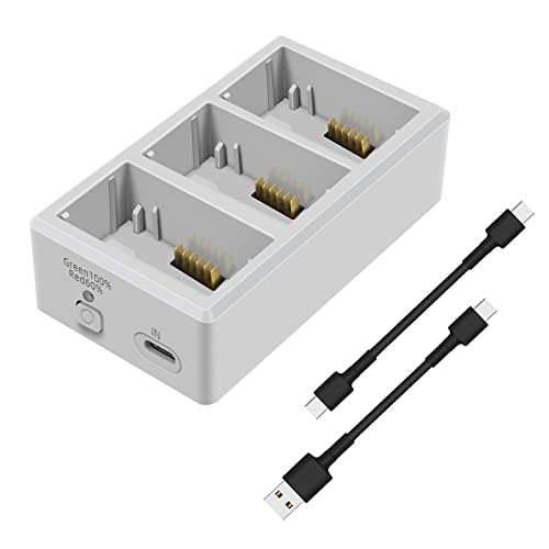Anbee 3-Port Battery Charger Hub For Dji Mini 3 Pro Rc Drone, Intelligent Usb Charger With Storage Charging Mode, Support Pd, Qc3.0 Fast Charging #TOP17