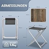 Zoom IMG-1 homecall sgabello pieghevole da campeggio Zoom IMG-1 homecall sgabello pieghevole da campeggio