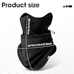 LONGLONG Winter Neck Gaiter Warmer Windproof Fleece with Non-Slip Toggle - Image 6