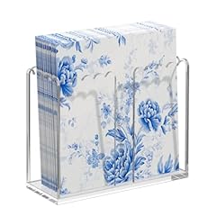 Vertical Scalloped Square Clear