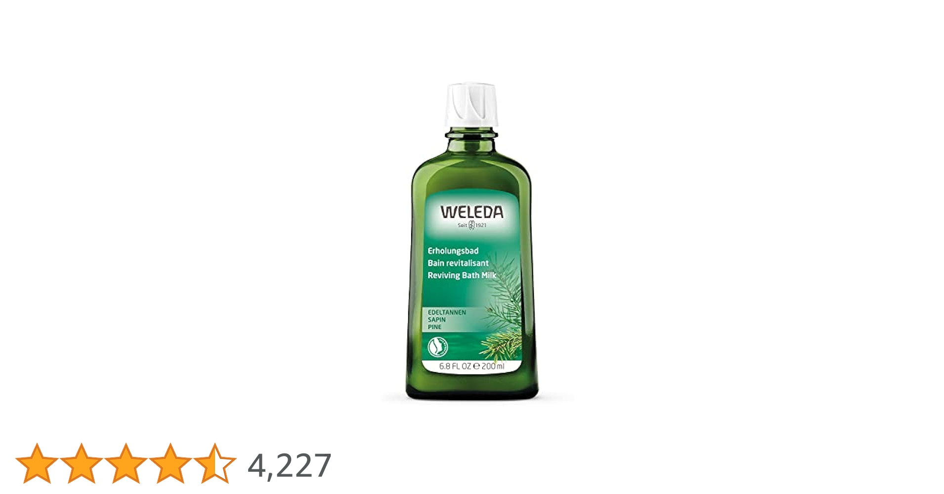 Amazon.co.jp: 【公式】WELEDA(ヴェレダ) モミ バスミルク 200mL