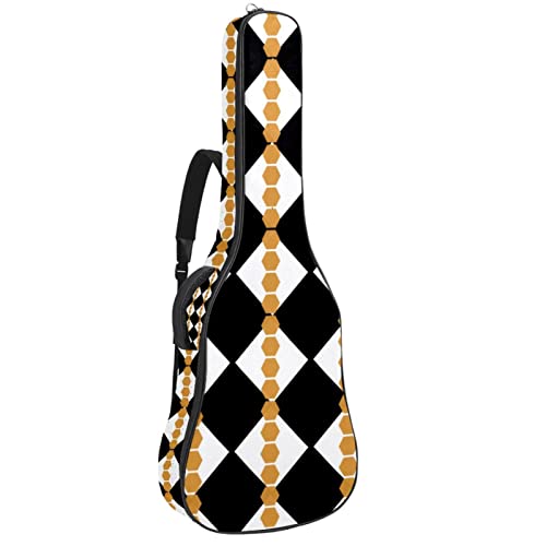 Housse de protection rembourrée pour guitare acoustique et classique Motif hibou sauvage, Multicolore 10., 42.9×16.9×4.7… - Les Beatles, Paul McCartney, John Lennon, RIngo Starr, George Harrison Housse de protection rembourrée pour guitare acoustique et classique Motif hibou sauvage, Multicolore 10., 42.9x16.9x4.7…