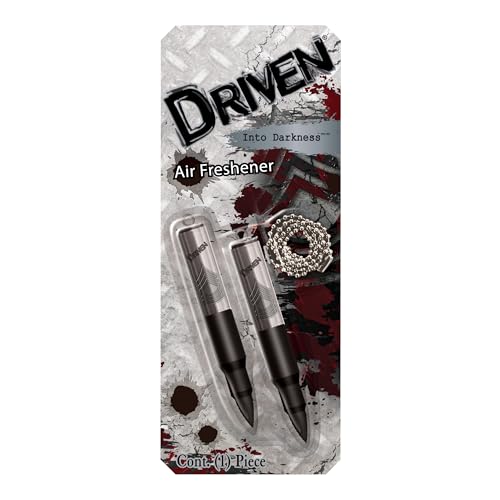 Driven Novelty Air Freshener (Black Out Scent, 2 Pack)