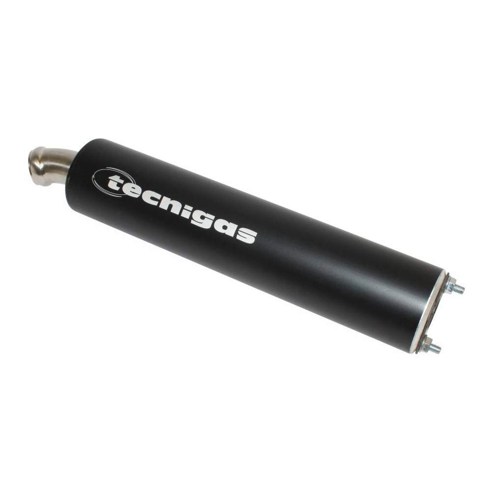 SILENCIADOR MOTO 50 TECNIGAS E-BOX NEGRO