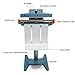 Foot Pedal Impulse Sealer,Commercial Foot Pedal Heat Sealer Machine,Heat Seal Closer Plastic Bag Sealing Machine, Ideal for Industrial and Commercial Use,Doublesided-35mm
