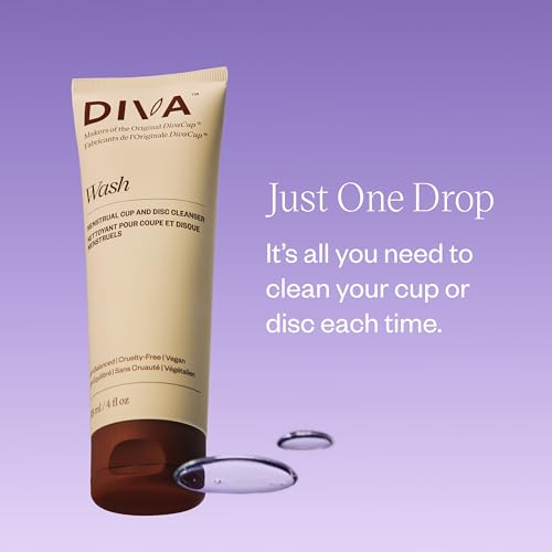 Divacup, Cleaner Menstrual Cup, 4 Fl Oz - Image 5