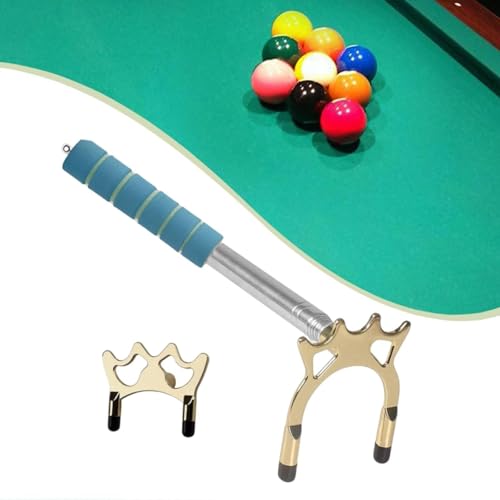 Porte-queues billard télescopique ajustable avec support de sol stable - 5