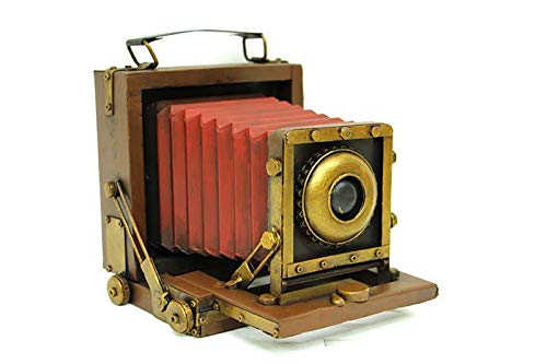 Otantik Çarşı Dekoratif Metal Fotoğraf Makinesi C0262