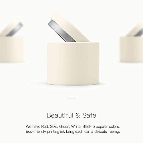 Miniatura 4 de Mini caja de lata pequeña con tapas, recipiente para almacenamiento de café, té, dulces, almacenamiento de hojas sueltas, té, latas de té, 5