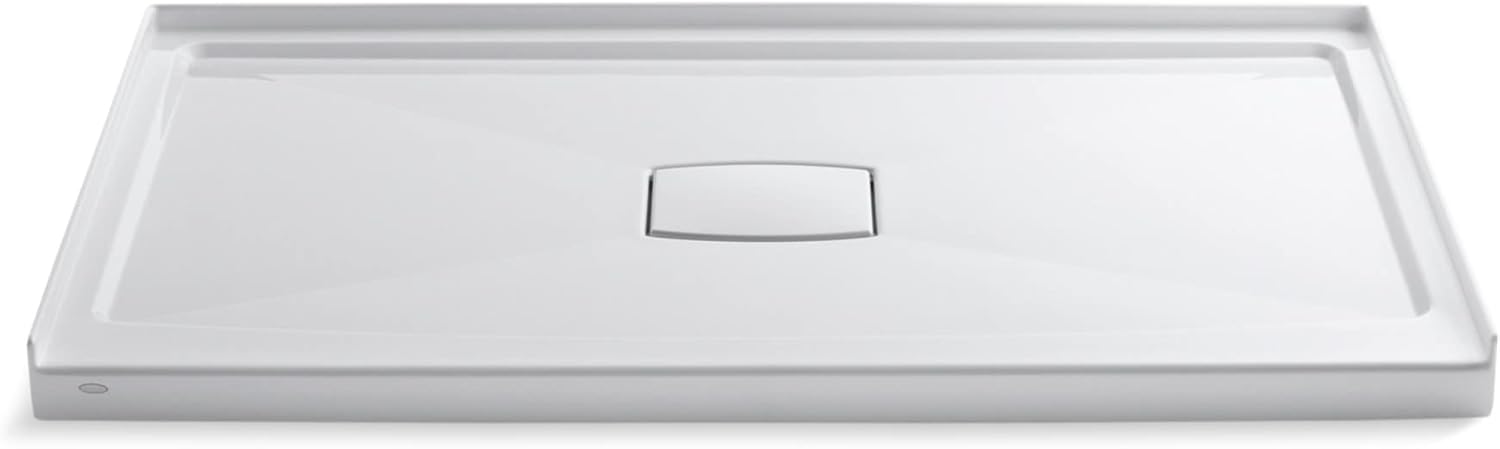 Kohler K-9479-0 60" x 36" Shower Receptor with Removable Drain Cover White