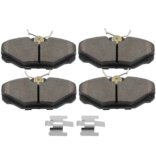 Image of SCITOO D610-7489 Disc Brake Pads Sets Rear Ceramic Brake Pads w /Hardware