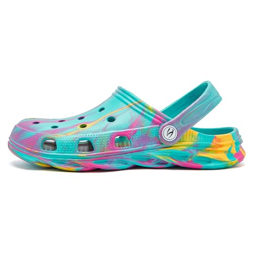 HOBIBEAR Unisex Iridescent Garden Clog — view 3