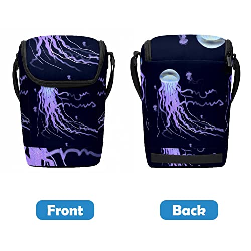 Lonchera grande para llevar varios tuppers con correa ajustable Jellyfish 5