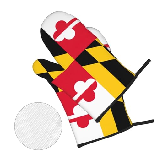 Gants de cuisine imperméables contre la vapeur du micro-ondes - Lot de 4 Maryland - 5