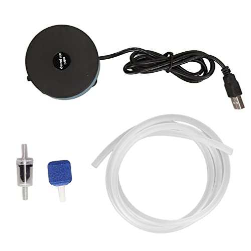 Ultra Quiet USB Rium Oxygen Pump - Portable Aerator for Fish S & Outdoor Fishing.