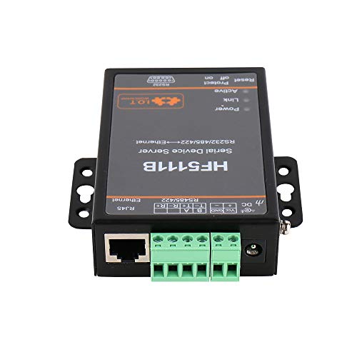 Servidor serial RS232 RS485 a Ethernet industrial de 1 puerto HD 3