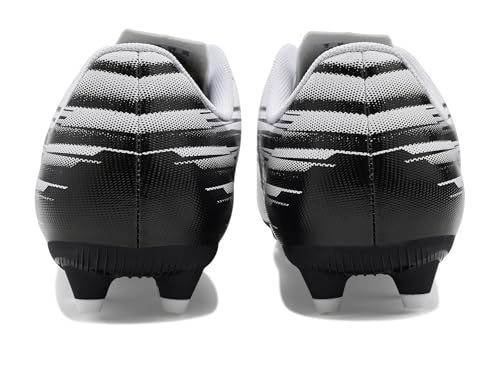 Puma Unisex-Child ATTACANTO Firm, Artificial Ground Soccer Cleats, White-Black AH25, Big Kid 2 by PUMA - Used condition - Image 7