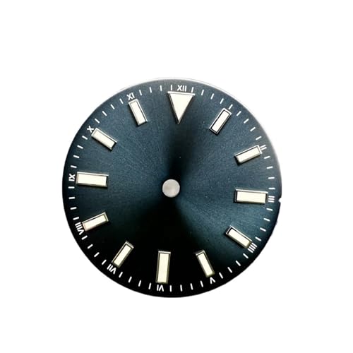 Wikene - Wikene Watch Replacement Dial 28.5mm Green Luminous Sunburst for NH35 2836 8215 2813 Movements