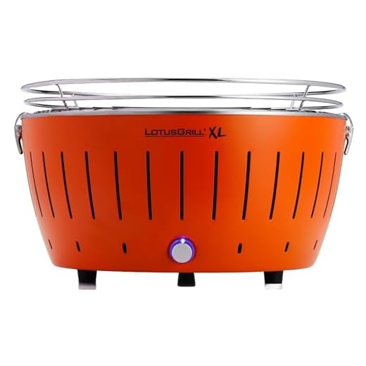 LotusGrill LOG-OR-435, Naranja, XL