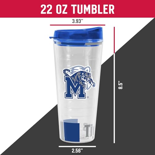 Image of Rico Industries NCAA Double Wall Tritan Tumbler 16oz or 22oz
