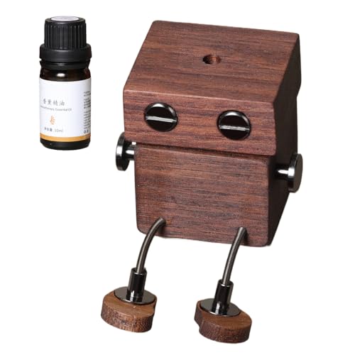 Parfum d'ambiance pour voiture en bois figurine artisanale haut de gamme