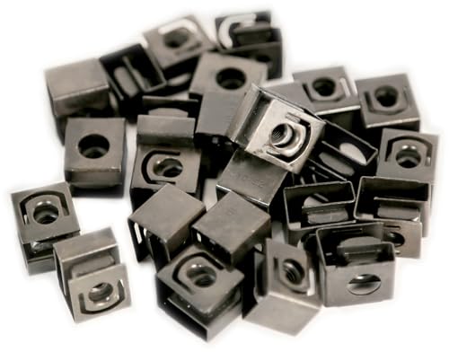 Hammond Manufacturing 1421N25 PKG of 25 10-32 Clip Nuts