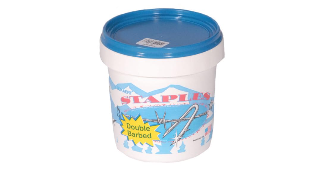 BEKAERT 187244 Fence Staples, 8 lb/1.75"