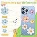 Homestheix - 3D Flower Magnets for Fridge 16 Pcs - Fridge Magnets Cute - Strong Refrigerator Magnet - Adorable Decorations for Office - Colorful Kitchen Decor - Cute Desk Accessories for Whiteboard