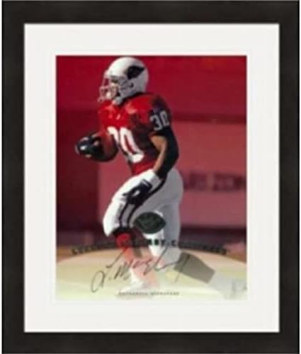 Autograph Warehouse 410209 Leeland McElroy Autographed 8 x 10 in. Photo Arizona Cardinals Matted & Framed