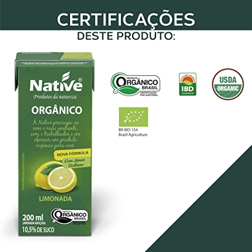 Limonada Orgânica Native 200ml