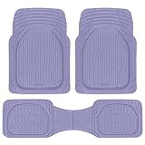 Performance avancée 100 % inodore : fabriqués avec une formule en caoutchouc polymère, ces tapis de sol de voiture pour femme sont testés pour résister à des conditions extrêmes sans se fissurer, se fendre ou se déformer. Fabriqués à partir de matériaux de haute qualité, non toxiques, sans BPA, nos tapis Carbella Weather pour voitures et camions sont inodores et sans danger pour votre véhicule. Même en cas de forte chaleur, il n'y a pas d'odeur désagréable, assurant une conduite sûre et confortable pour tous les passagers. Votre véhicule reste exempt d'odeurs agressives, pas besoin d'aérer