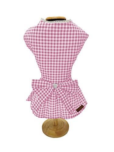 Vestido Fábrica Pet para Cães, 0, Rosa