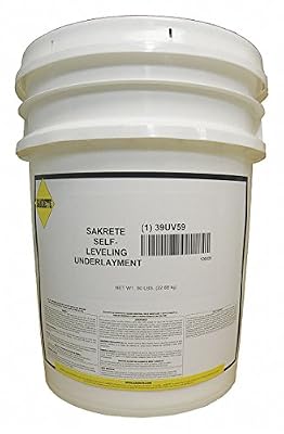 Self-Leveling Underlayment, Pail, 50 lb.