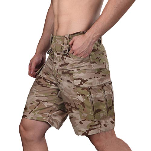 Military Ba Men's Dungarees Belted Wyoming Cargo Short 32-L-arid