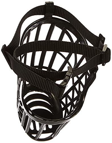 Trixie 17605 Maulkorb, Kunststoff, M–L, schwarz