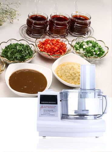 500W Elektrischer Mini-Lebensmittelzerkleinerer für Knoblauch, Ingwer, Chili - Hacken, Scheiben, Würfeln, Zerkleinern, Hacken, kleiner Gemüseprozessor für das tägliche Kochen