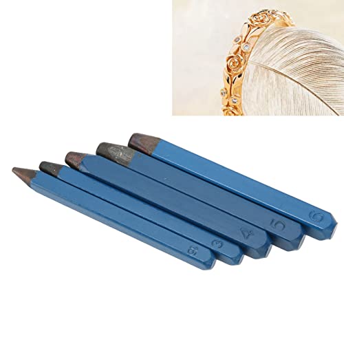 Kit de estampagem de metal, ferramentas de estampagem de joias requintadas de 3,03 polegadas de comp