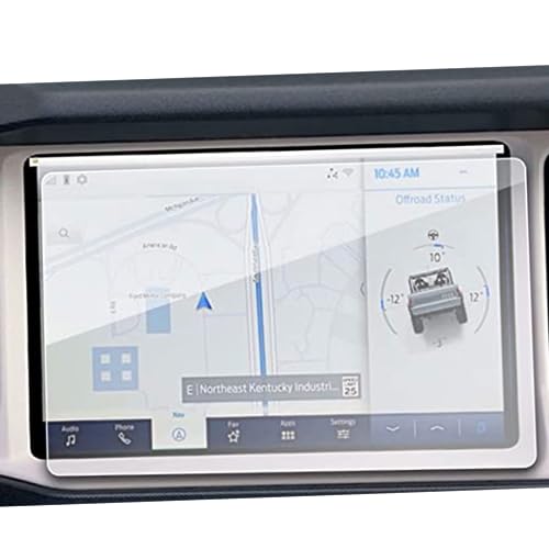 Évitez les rayures sur l'écran 12" Ford Bronco avec ce film de protection GPS