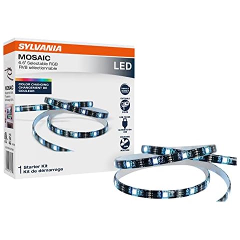 SYLVANIA 6.6ft RGB Light Strip Cover