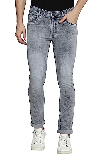 Image of Allen Cooper Slimmy Comfortable Mid Rise Denim Jeans for Men