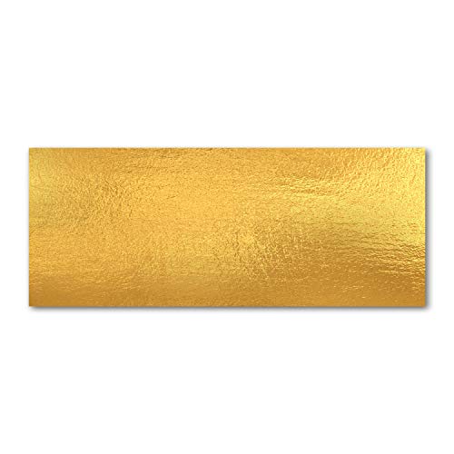 Dosseret en verre de sécurité trempé Tulup finitions feuille d'or