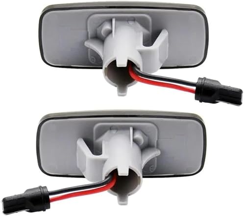 Luces LED de posición lateral transparentes para intermitentes de Audi A3 A4 A6 3