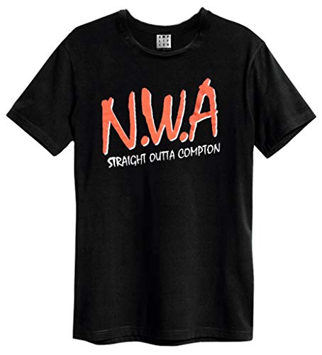 Amplified Clothing N.W.A. 'Logo' (Black) T-Shirt (x-Large)