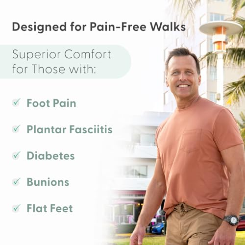 Orthofeet Men's Orthopedic Navigate Hands-Free Slip-On Sneakers3