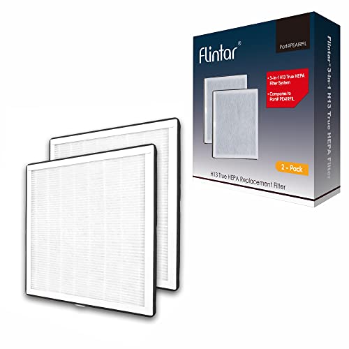 Flintar Replacement Filter, Compatible with Pure Enrichment PureZone Air Purifier PEAIRPLG, High Efficiency H13 grade 3-in-1 Filter, Part number PEAIRFIL, 2-Pack by Flintar - Image 2