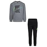  Nike Chándal infantil de invierno 86H993 (Grey/Black, 3/4 años)