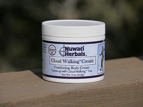 Nuwati Herbals Cloud Walking – Comforting Body Cream With Lavender, St John’s Wort, Chamomile, 4 Ounces #TOP3