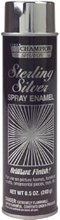Chase Brilliant Finish Spray Enamel 8.5oz, Sterling Silver